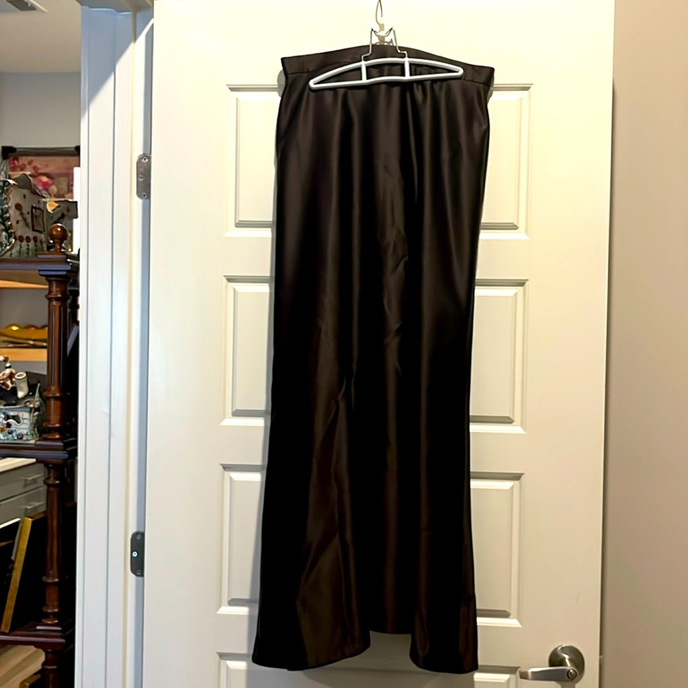 Long brown skirt